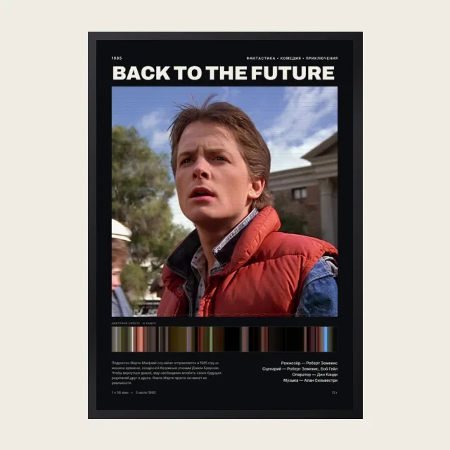 Постер Назад в будущее