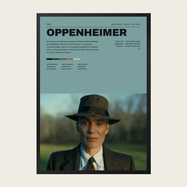 Постер Оппенгеймер