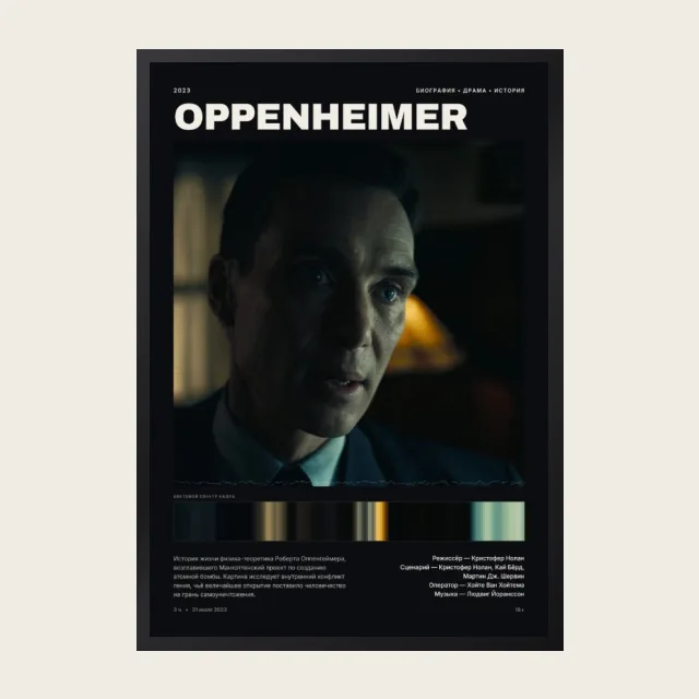 Постер Оппенгеймер