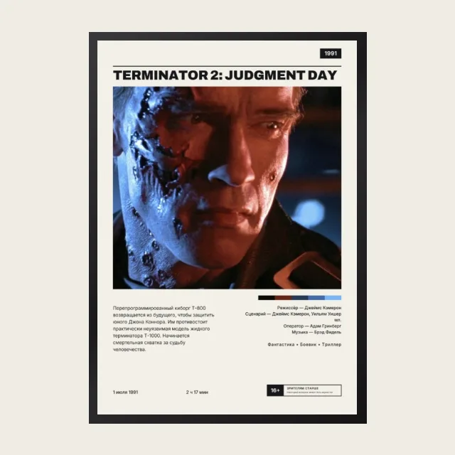 Постер Терминатор 2: Судный день